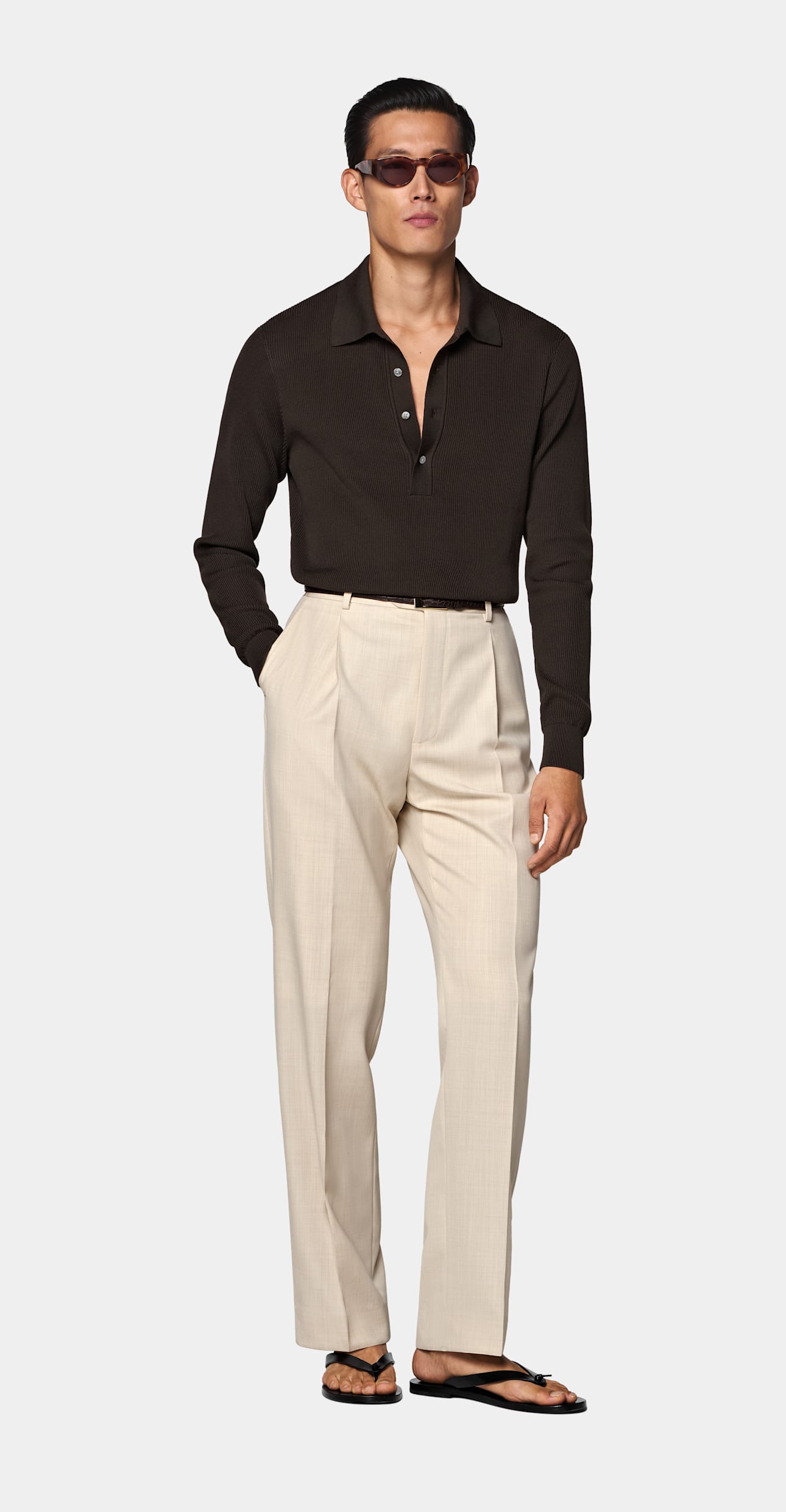 Long Sleeve Polo