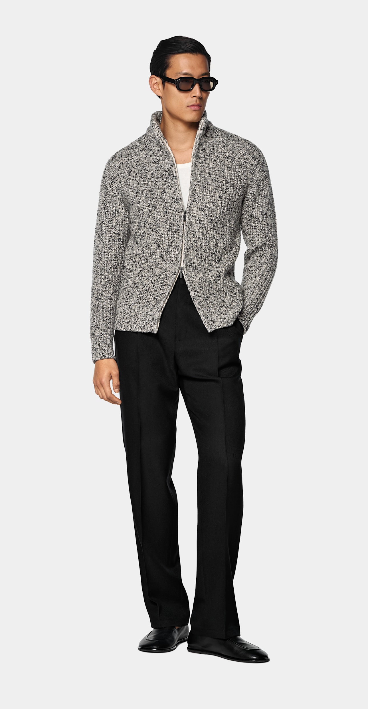 Zip Cardigan