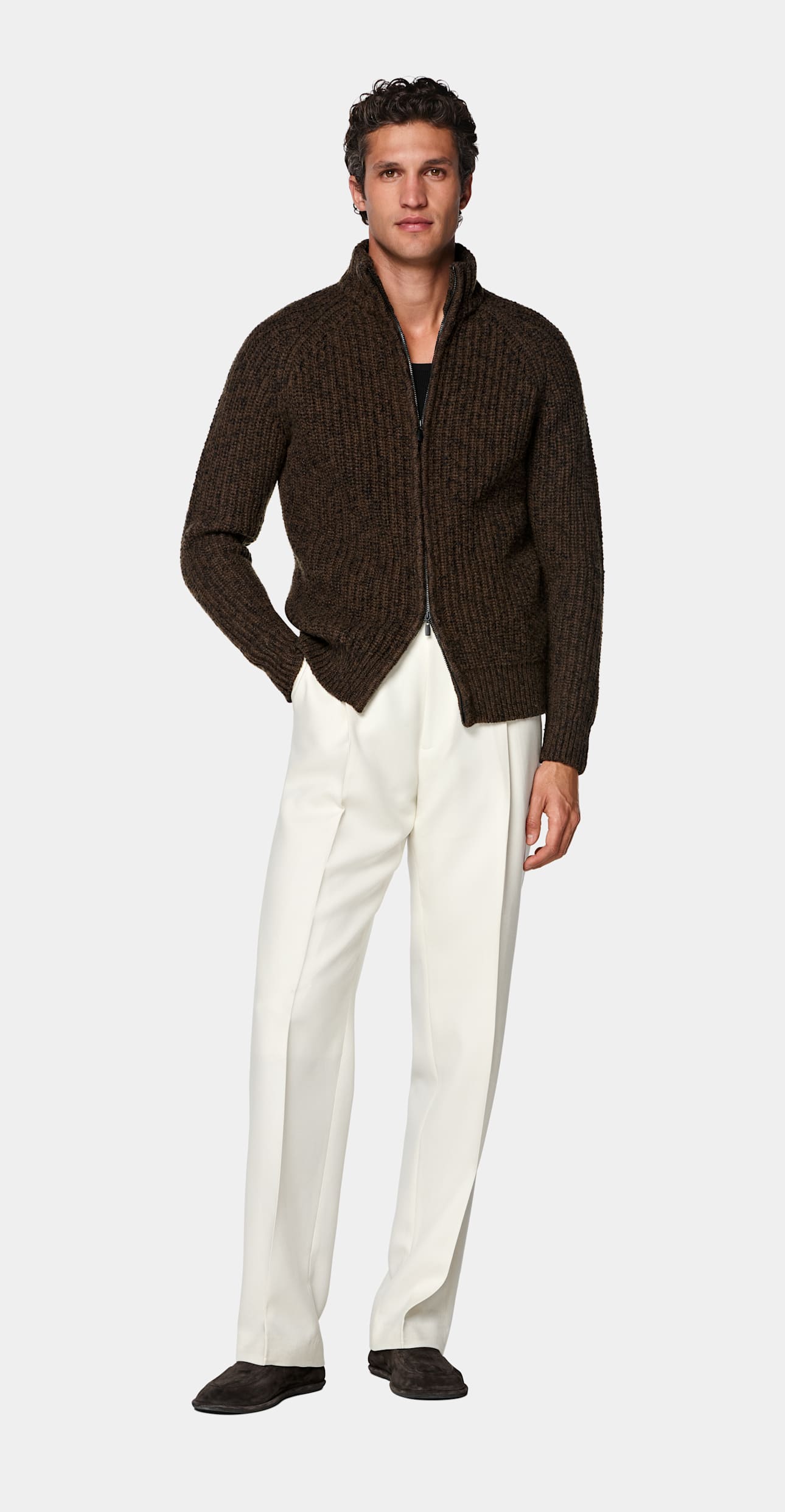Zipper Cardigan