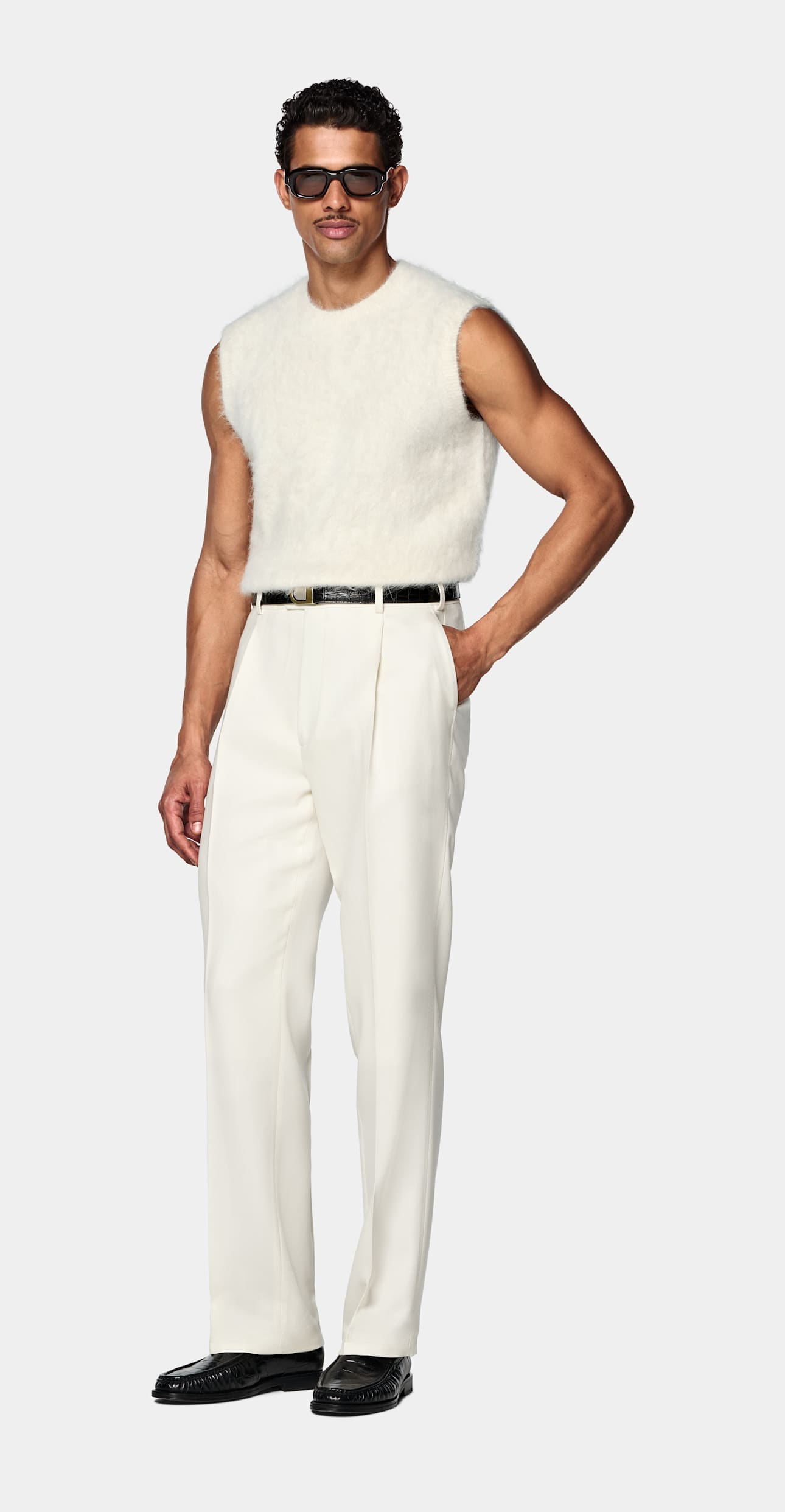 Sleeveless Crewneck