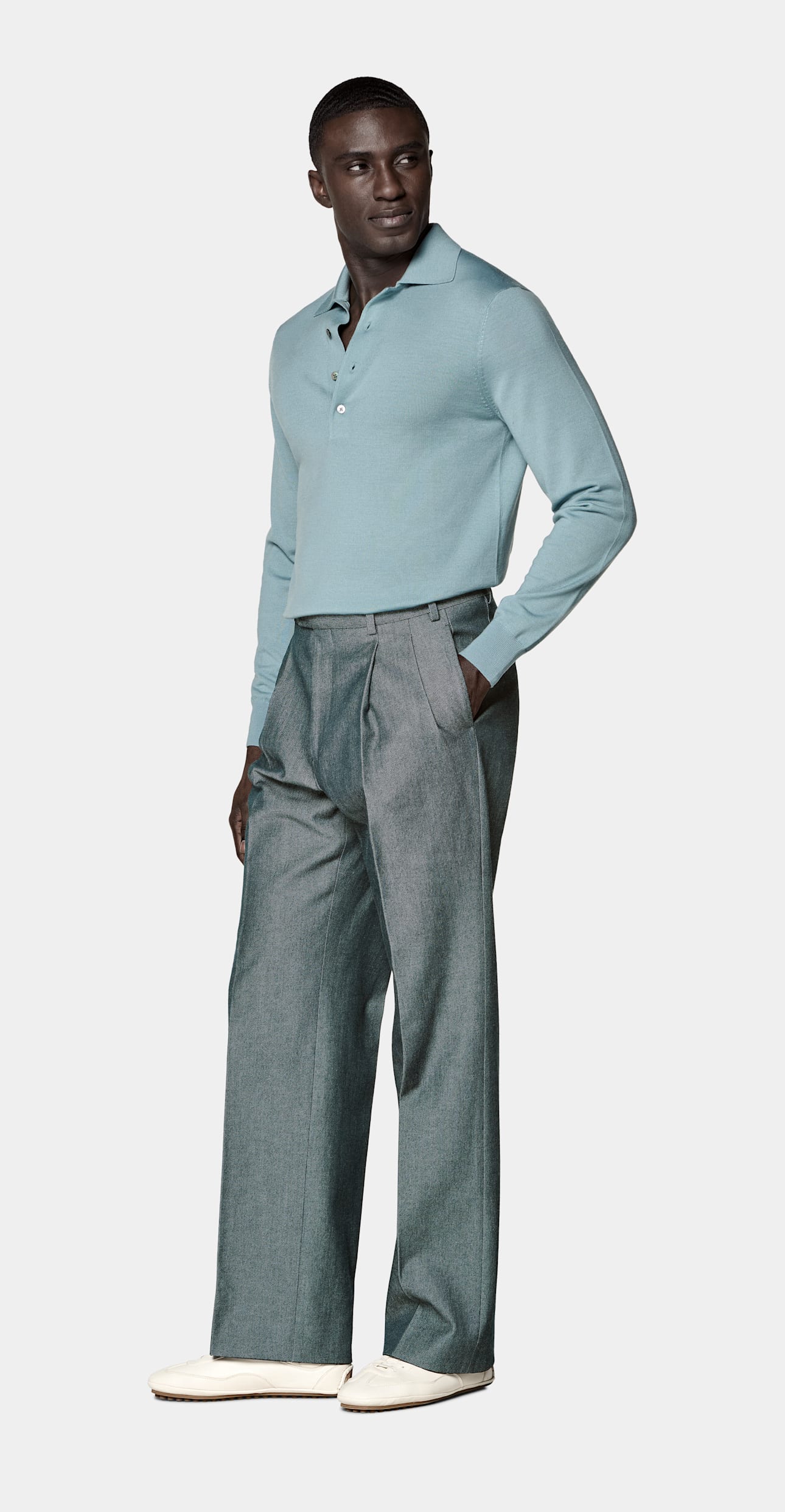 Long Sleeve Polo
