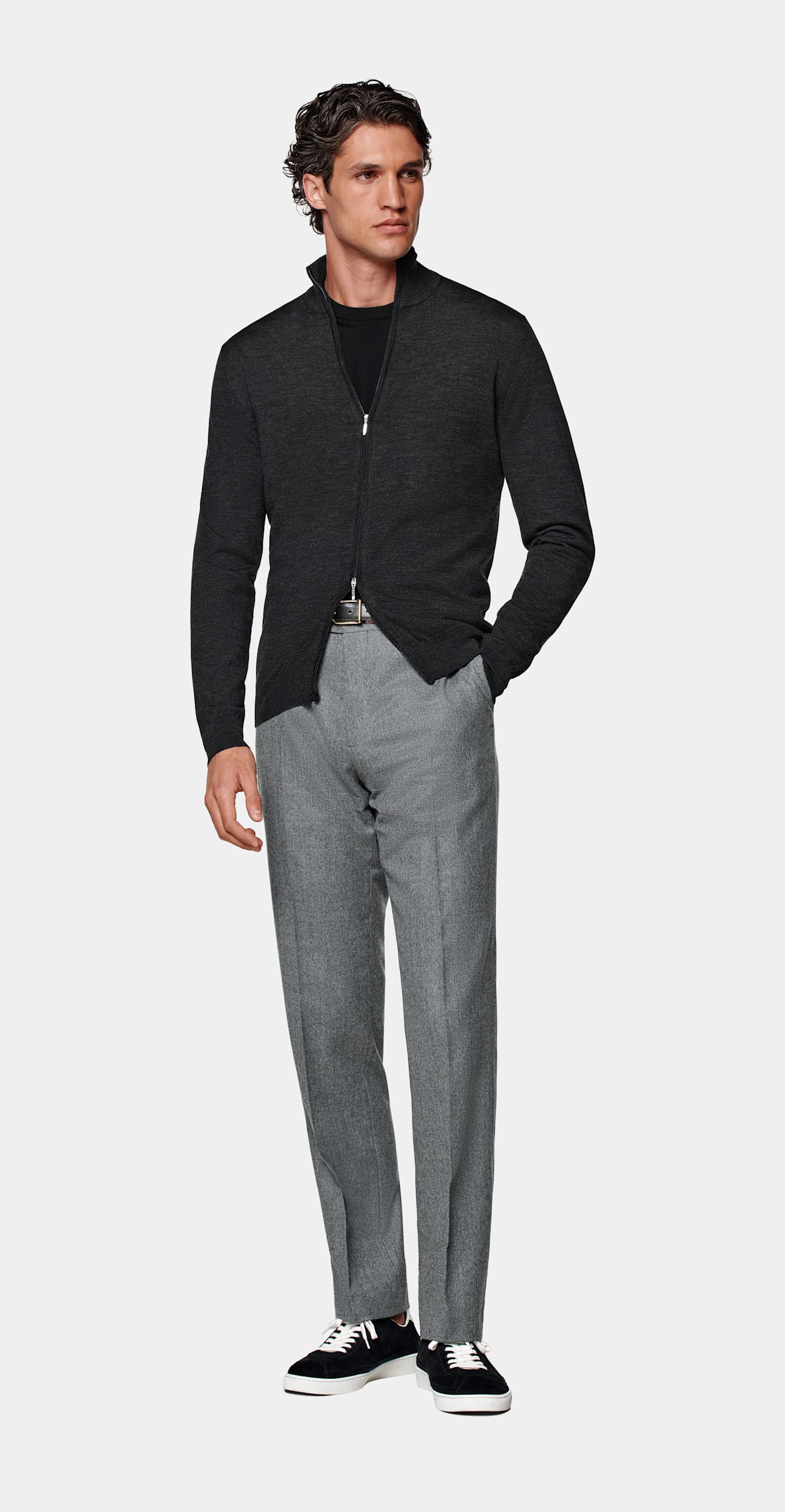 Zip Cardigan