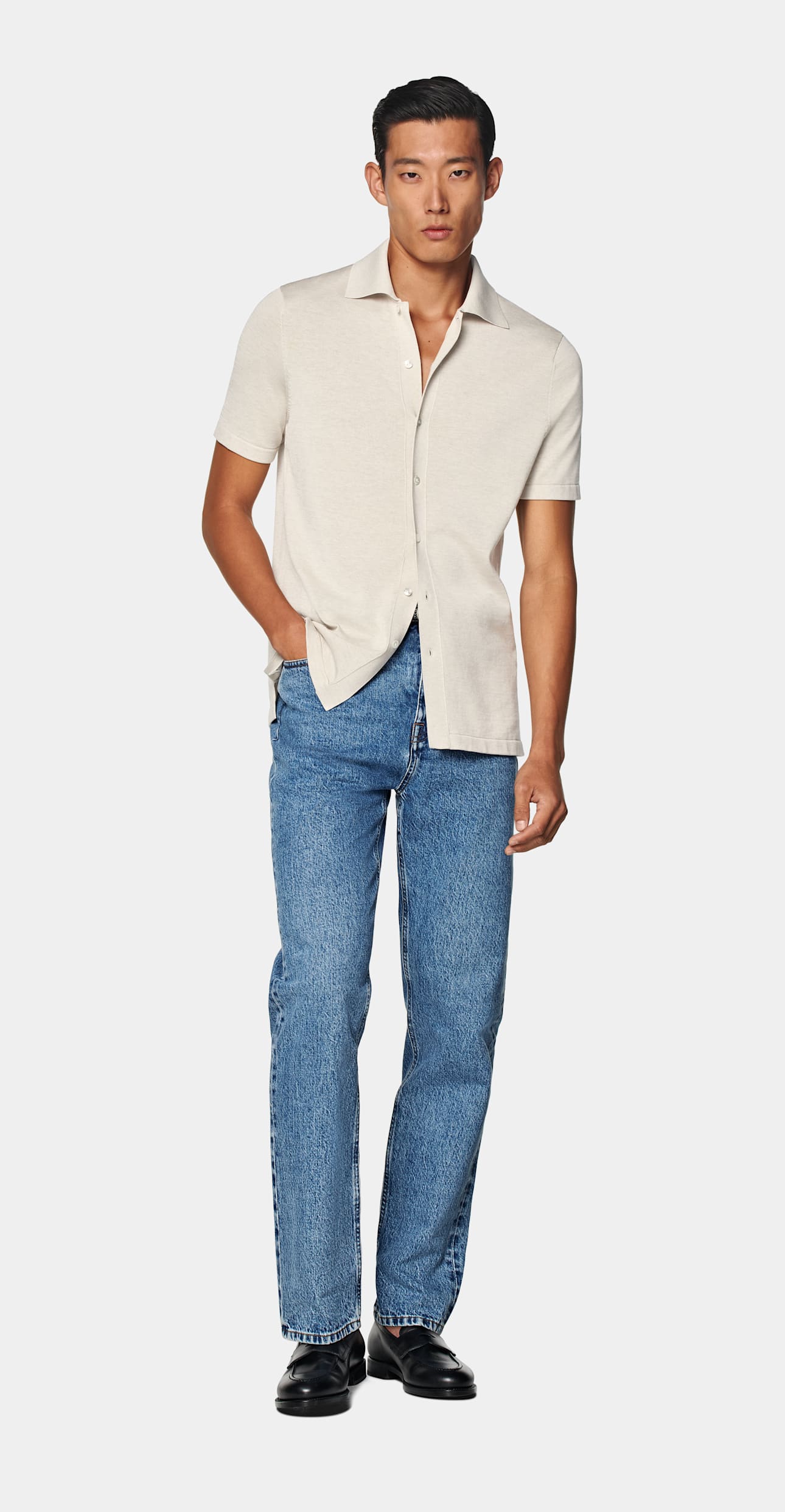 Polo Cardigan
