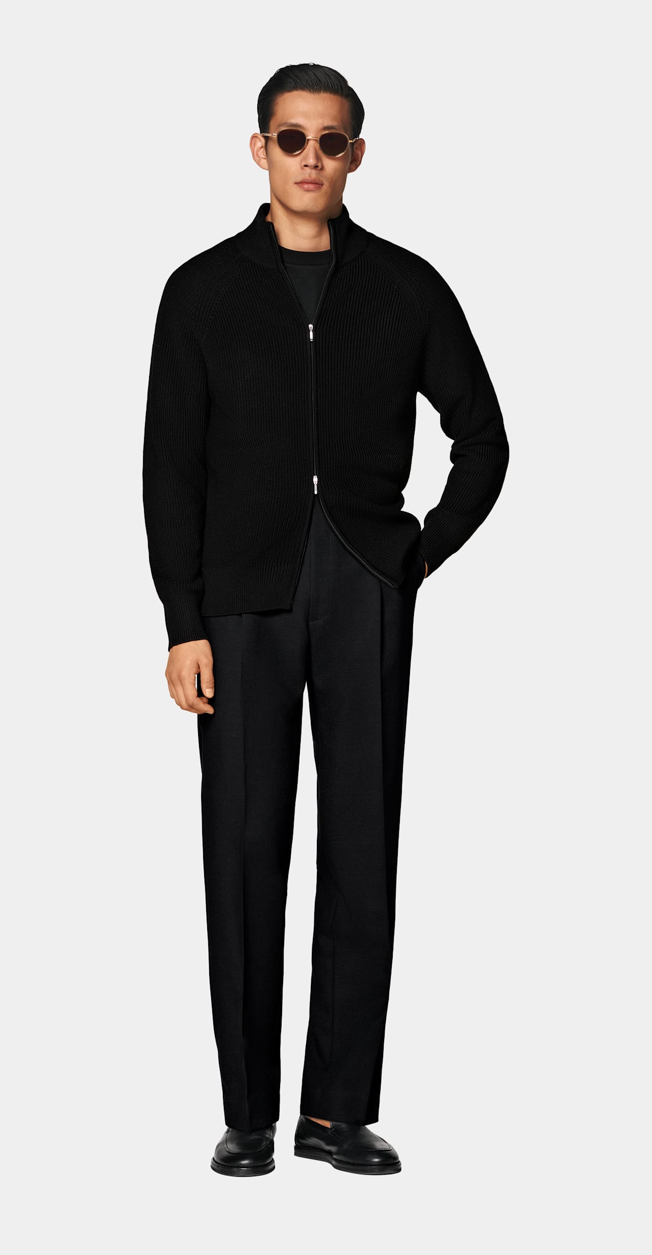 Zip Cardigan