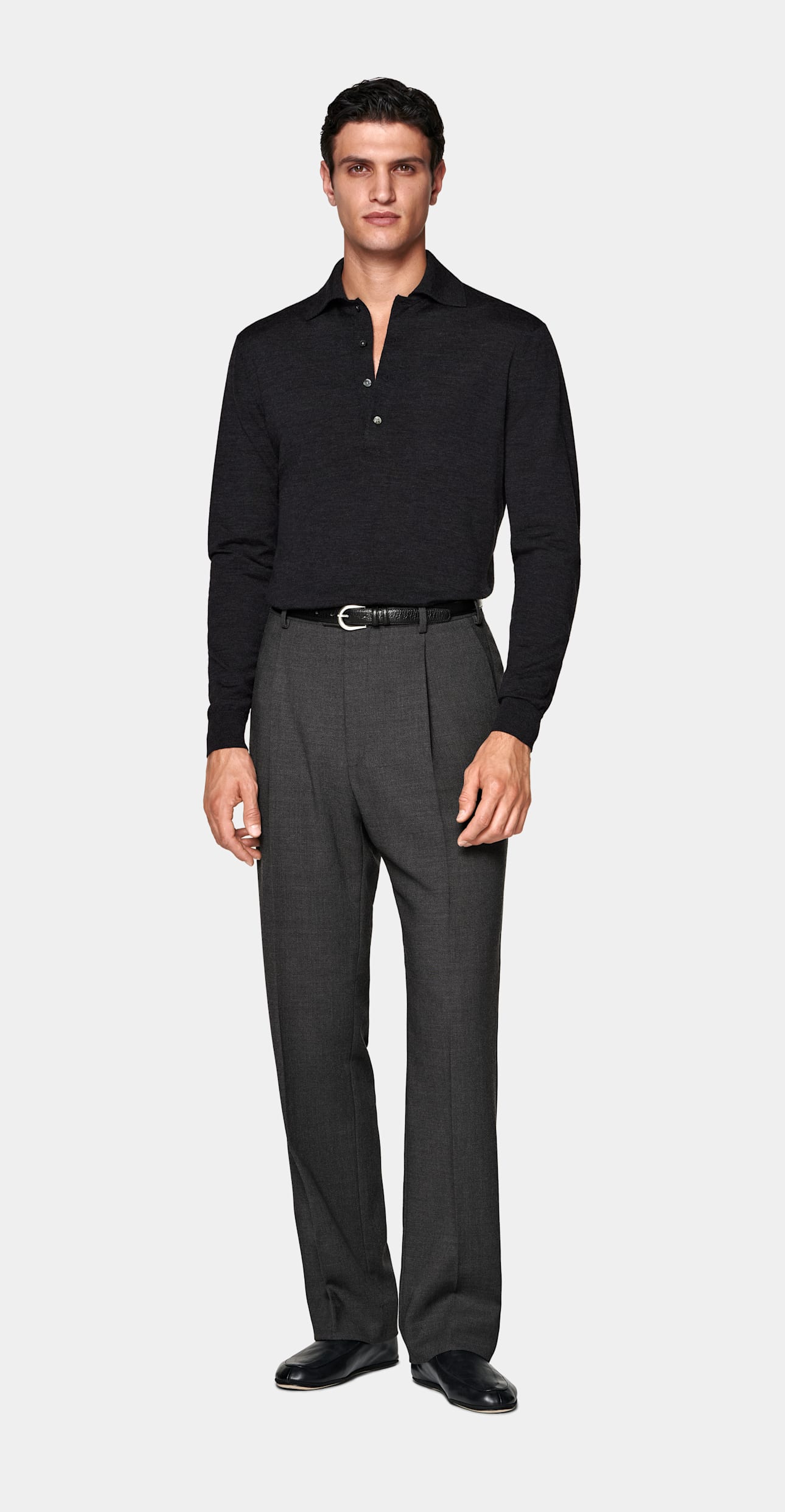 Long Sleeve Polo