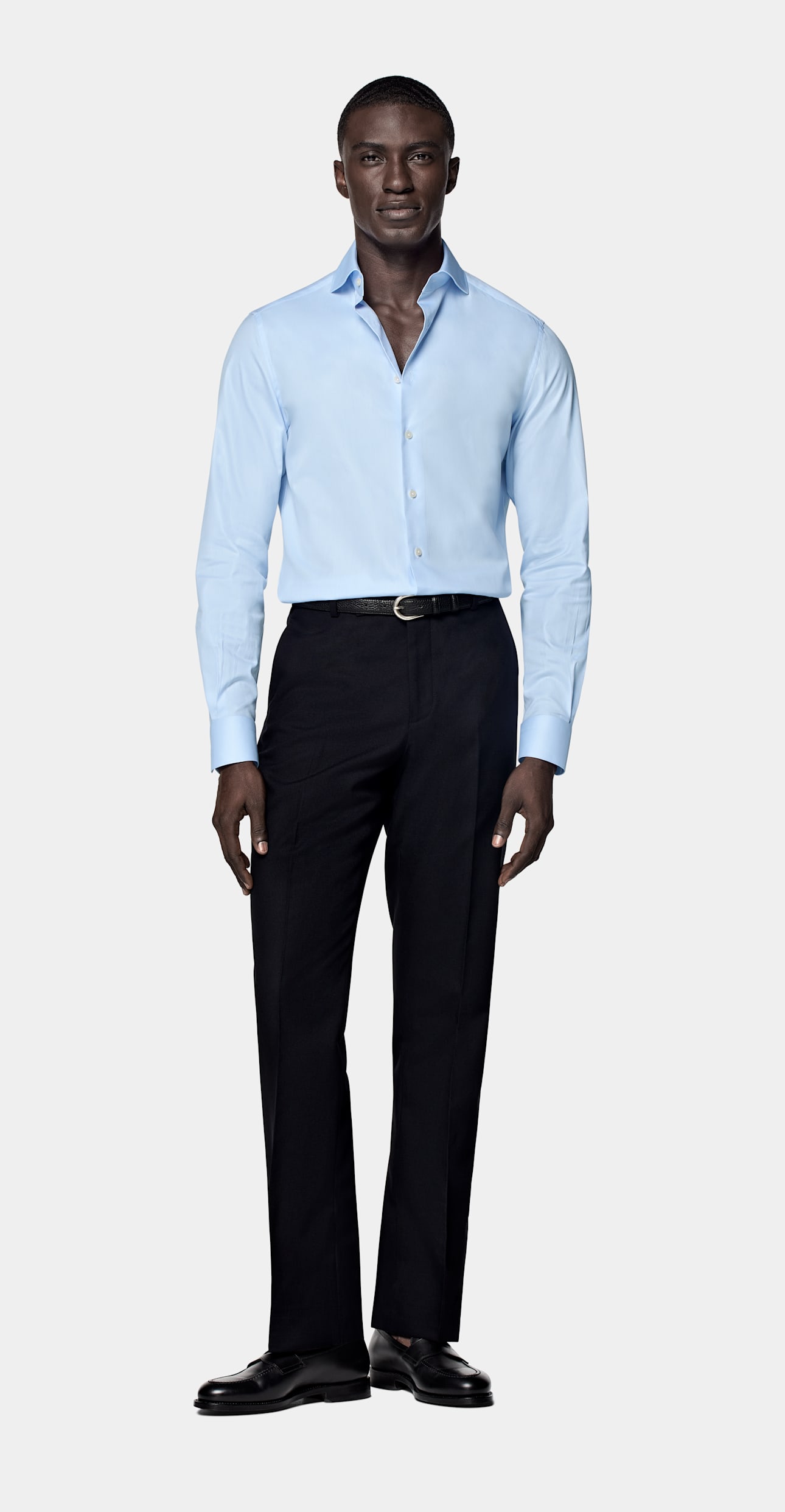 Tailored Fit Cutaway Collar Shirt