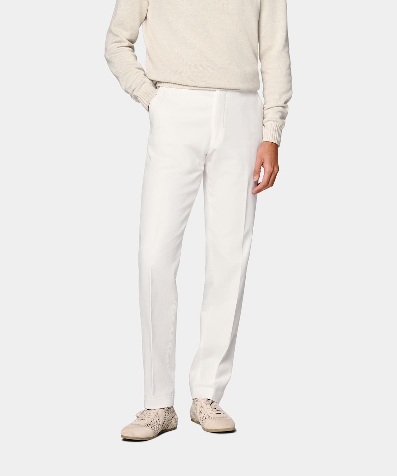 Slim Leg Straight Chinos
