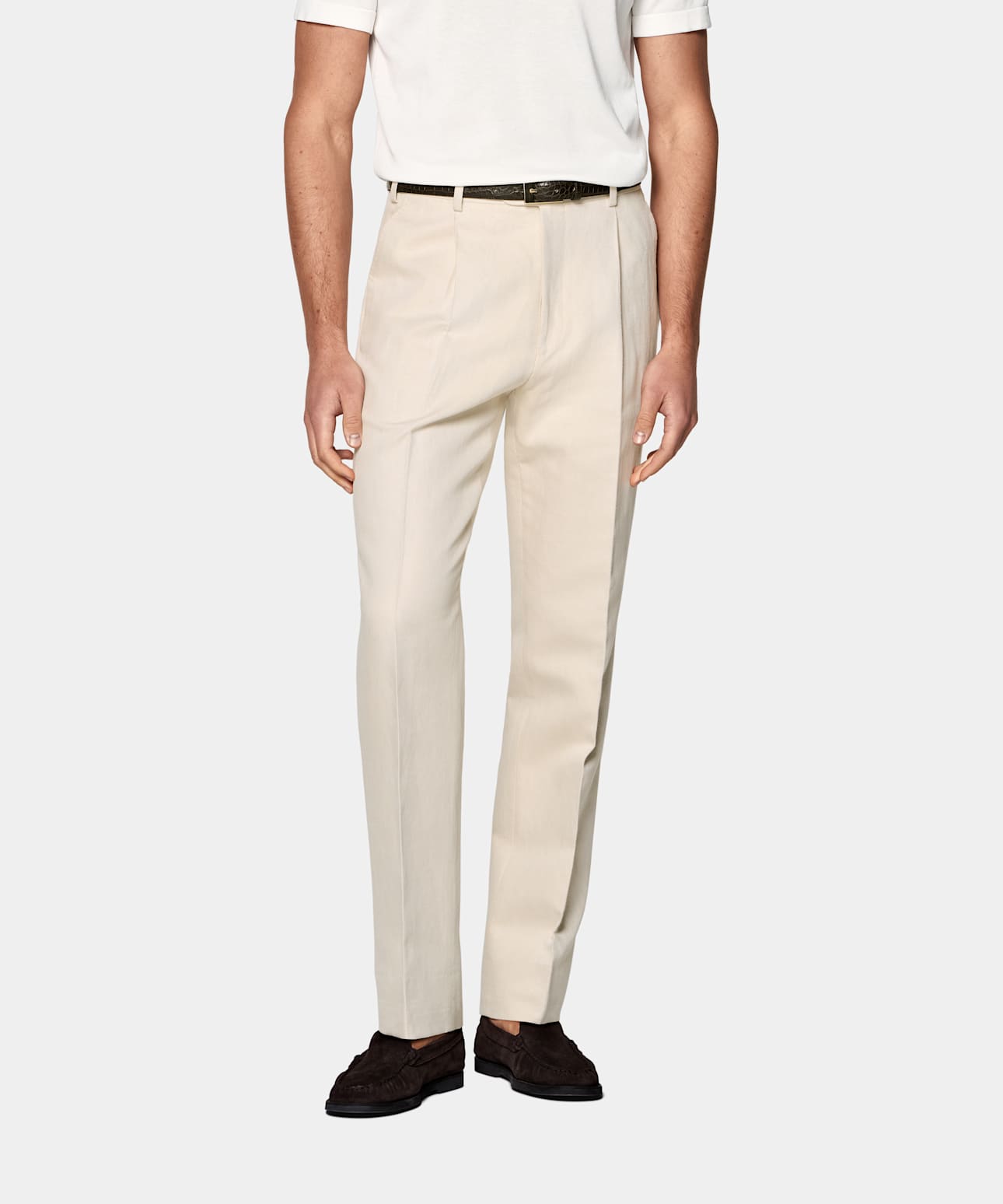 Wide Leg Tapered Pants