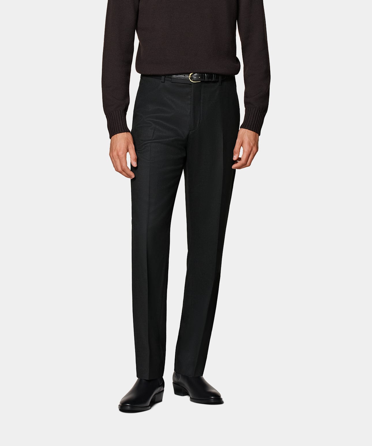 Straight Leg Suit Pants