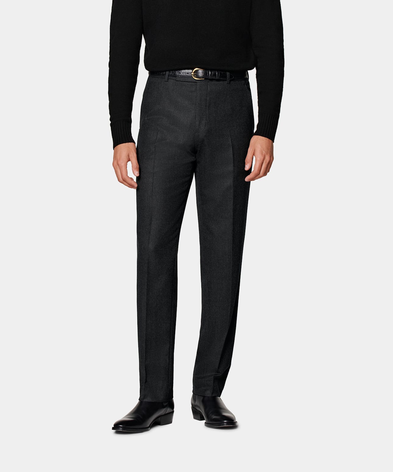 Straight Leg Suit Pants