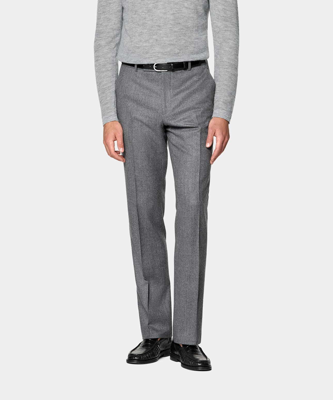 Straight Leg Suit Pants