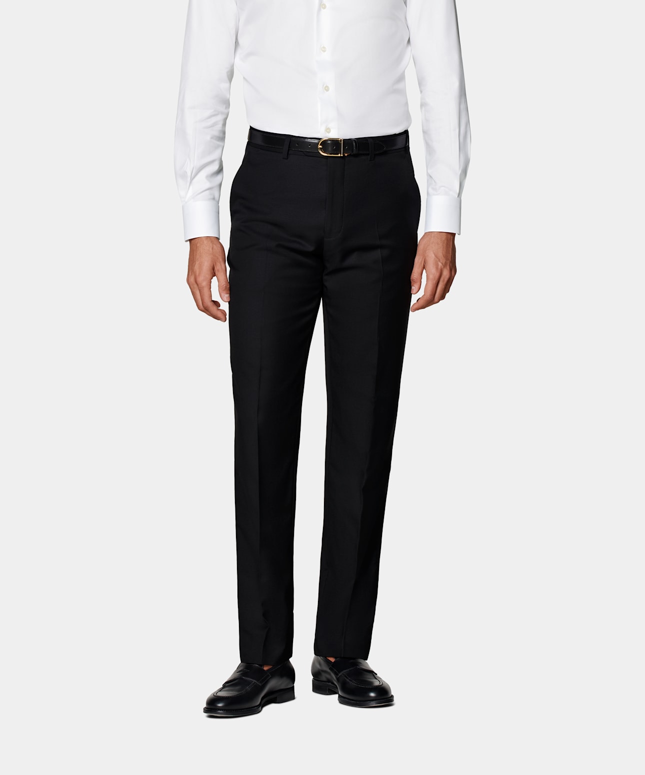 Straight Leg Suit Pants