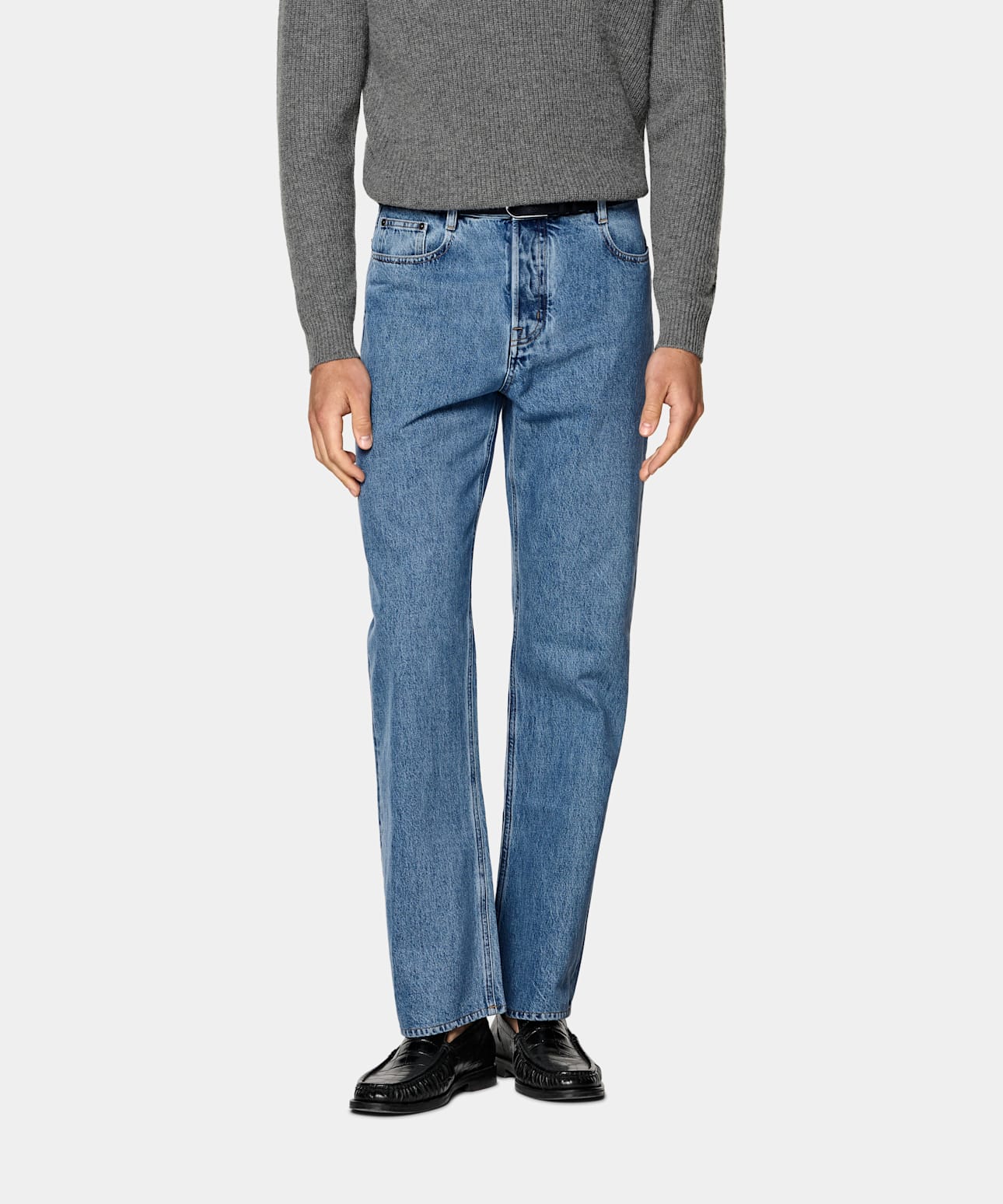 Straight Leg Jeans