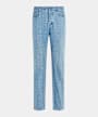 Straight Leg Tapered Jeans
