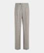 Wide Leg Straight Trousers