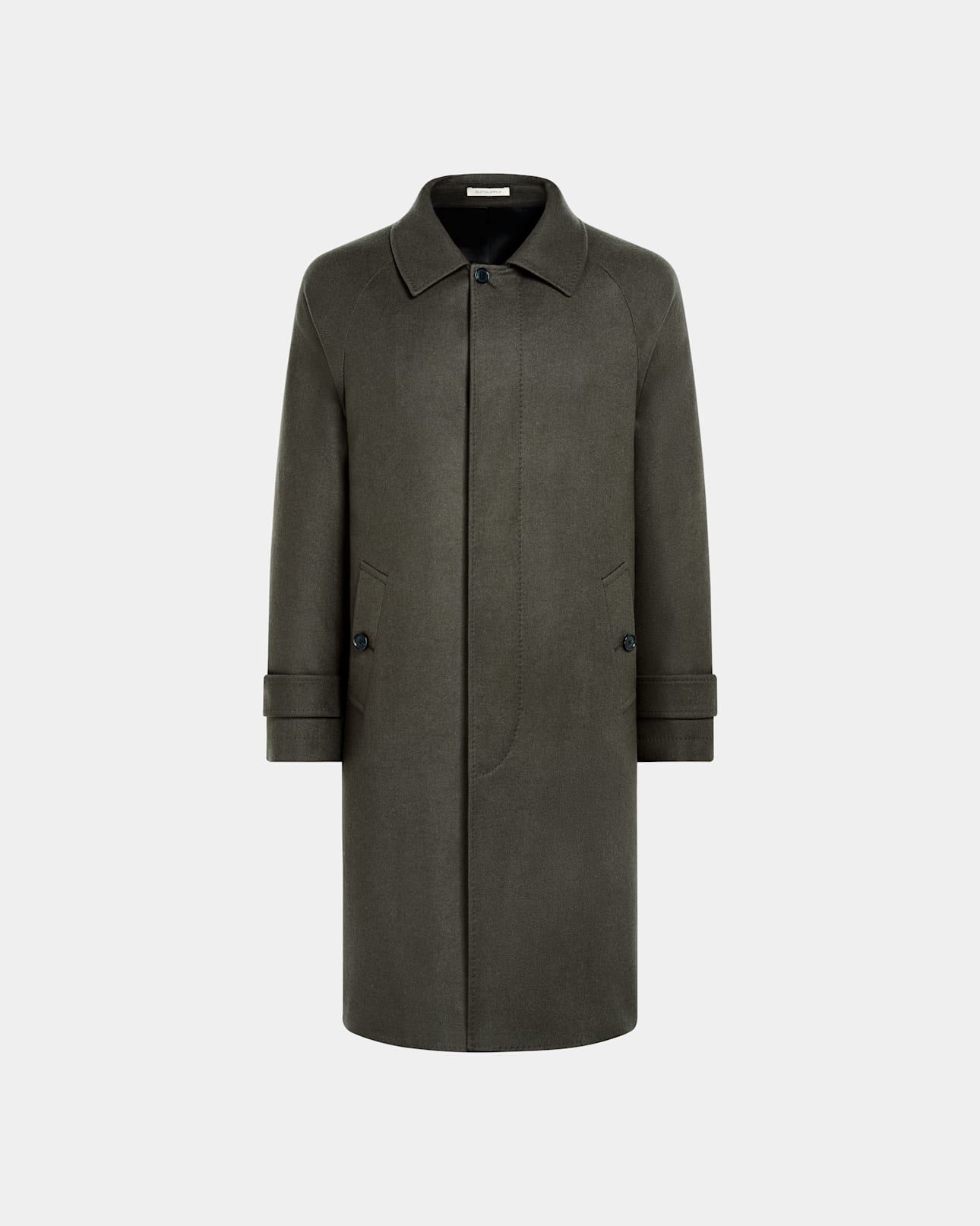 Relaxed Raglan Overcoat
