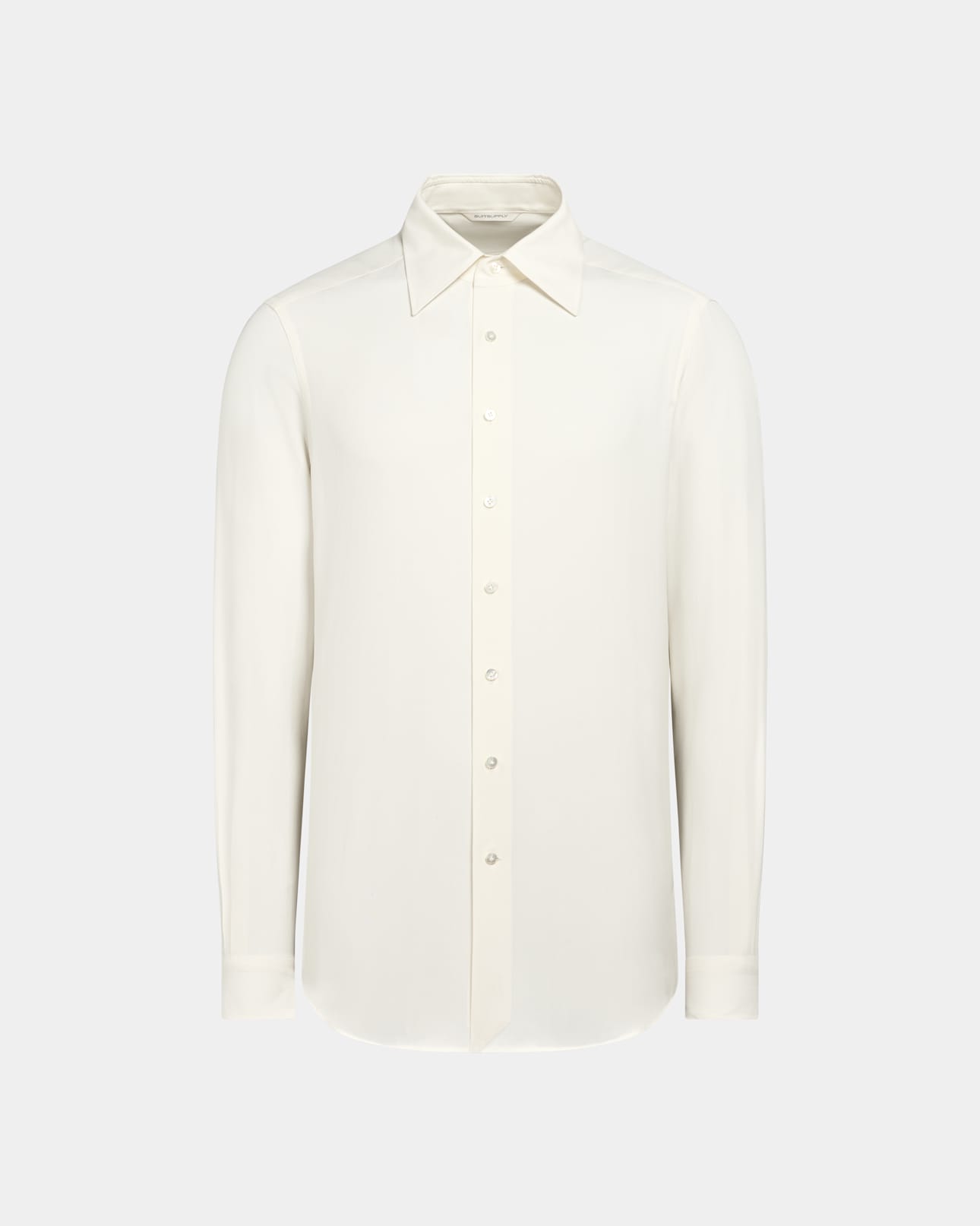Relaxed Fit Point Collar Shirt