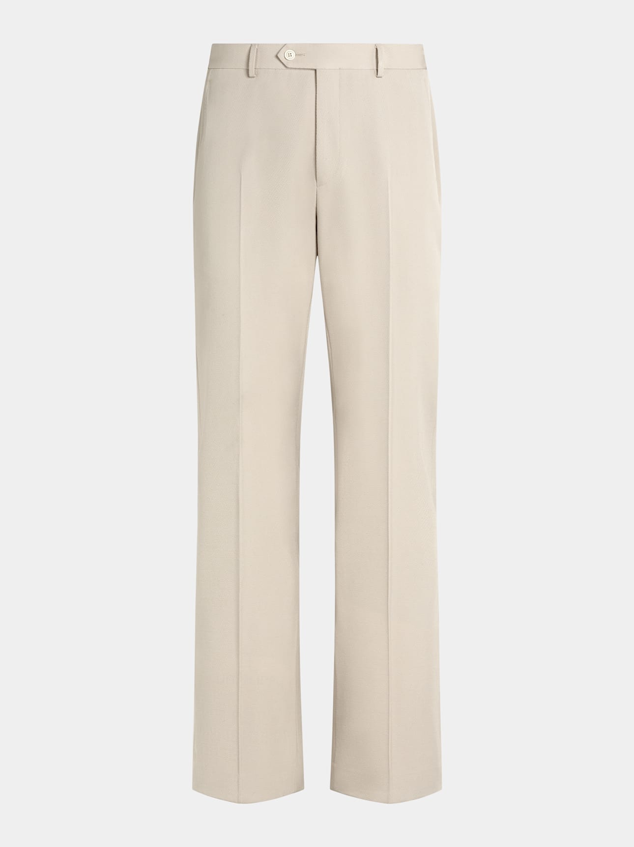 Wide Leg Flared Suit Pants