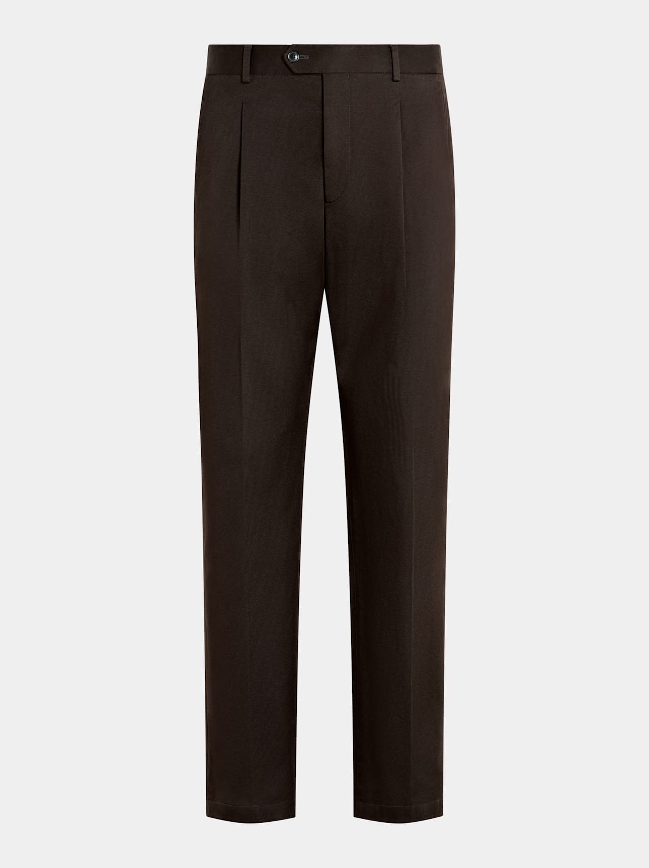 Wide Leg Tapered Chinos