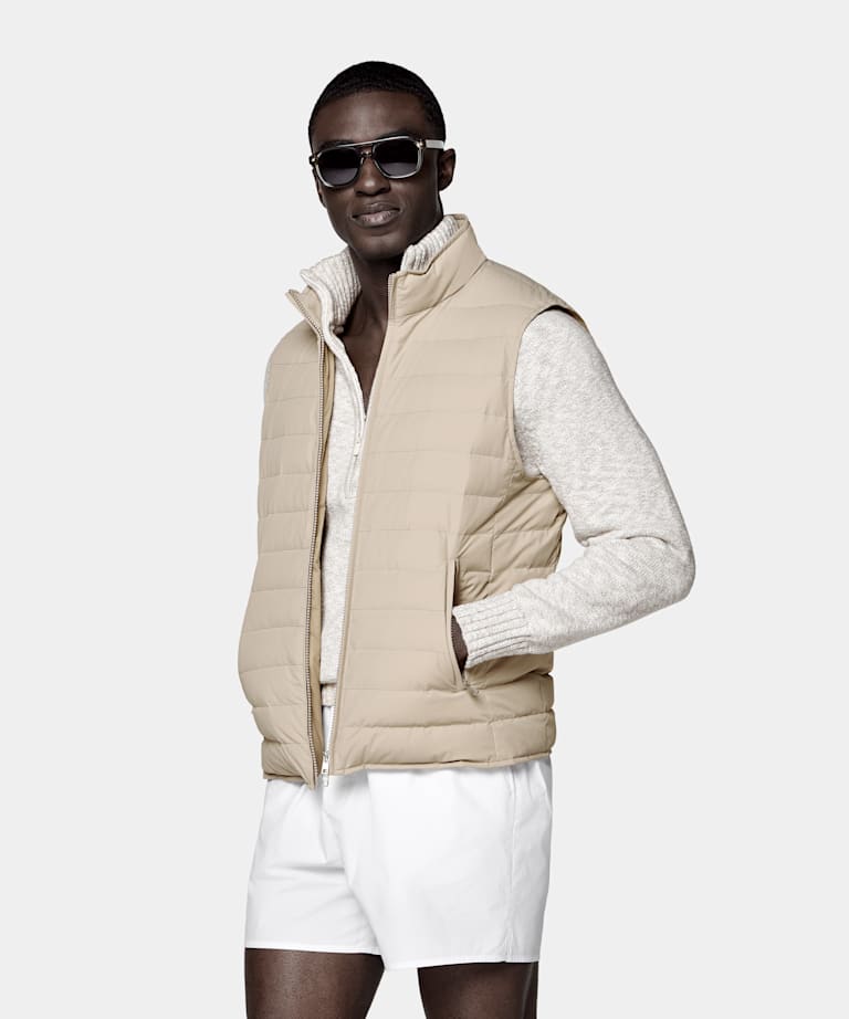 Down Zip Vest
