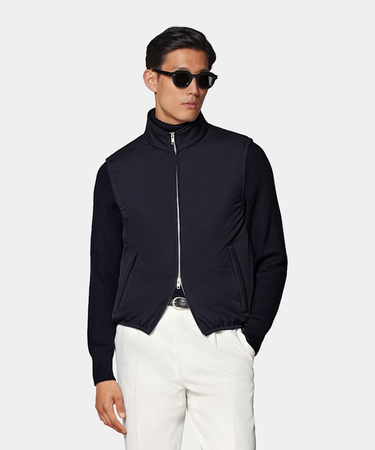 Light Padded Zip Vest