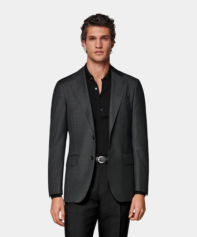 Tailored Fit Havana Suit Jacket