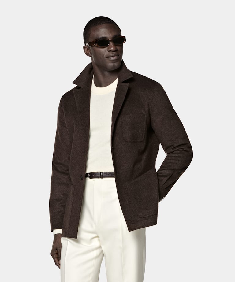 Relaxed Fit Shirt-Jacket