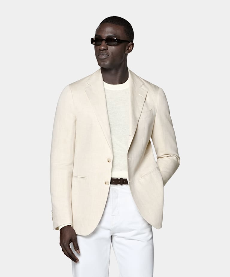 Tailored Fit Havana Suit Jacket