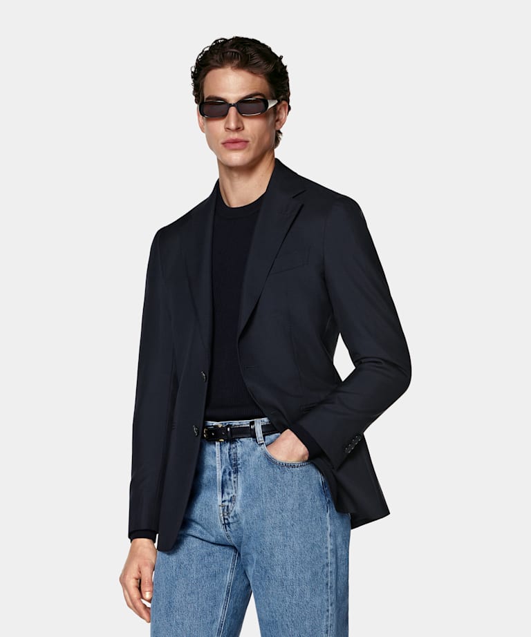 Perennial Tailored Fit Havana Suit Jacket