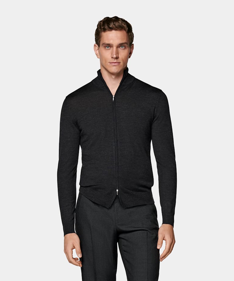 Zip Cardigan