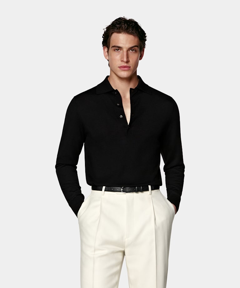 Long Sleeve Polo