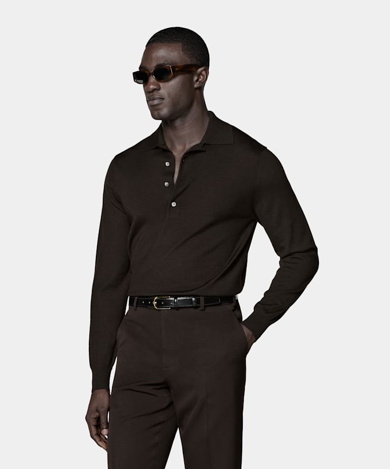 Long Sleeve Polo