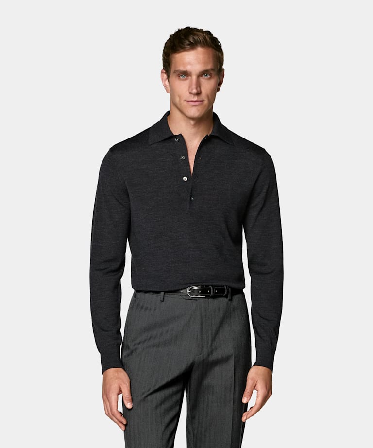Long Sleeve Polo