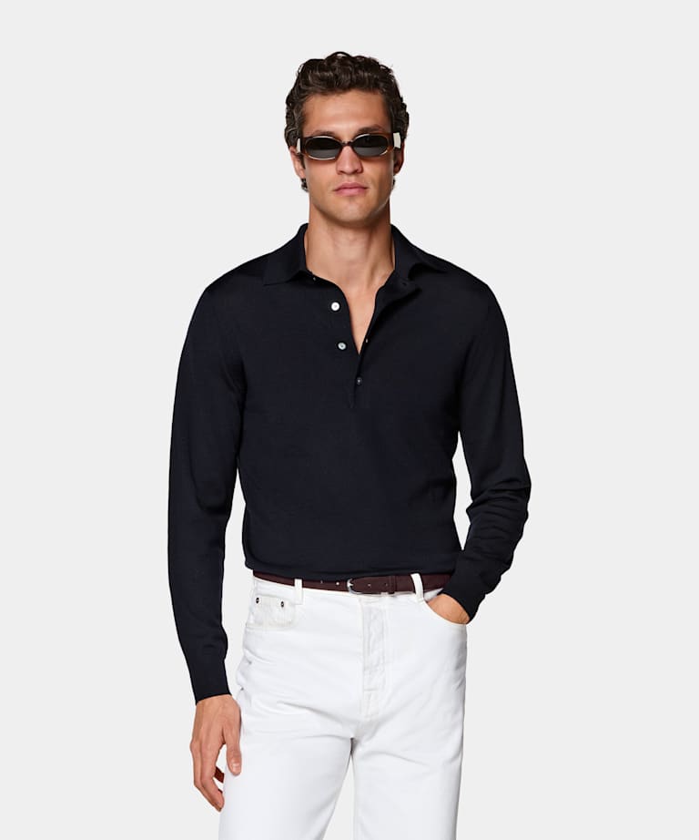 Long Sleeve Polo