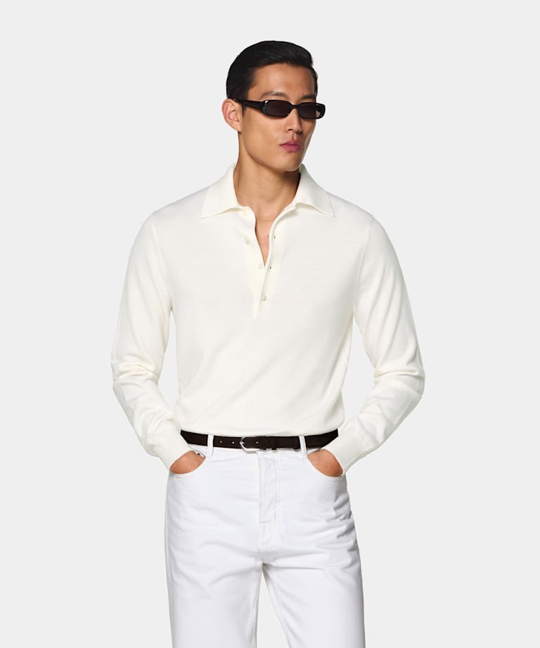 Long Sleeve Polo