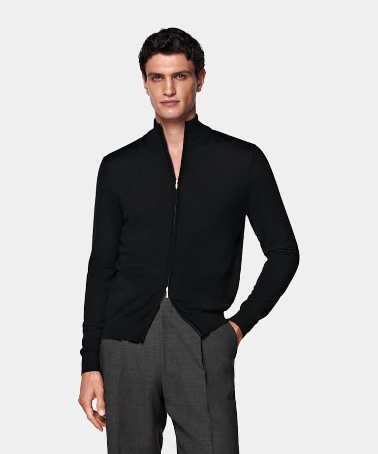 Zip Cardigan