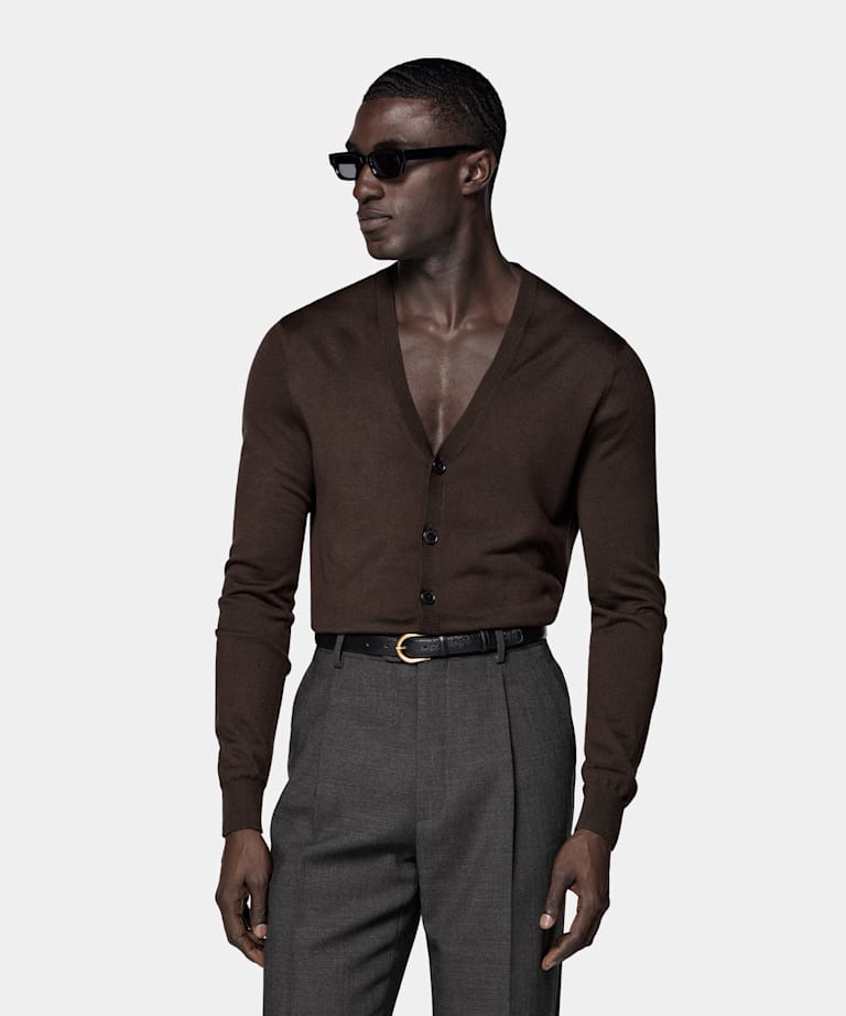 V-Neck Cardigan