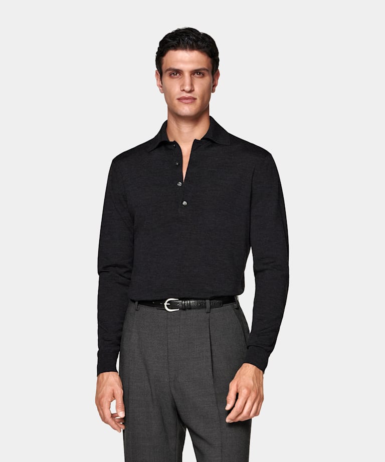 Long Sleeve Polo