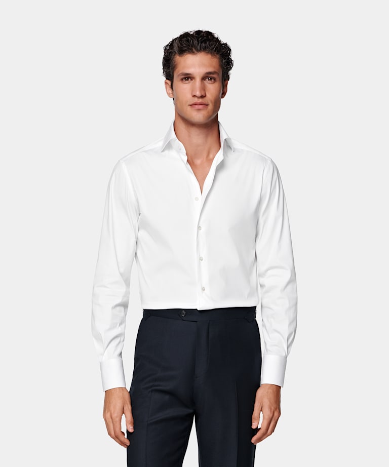 Straight Leg Suit Pants
