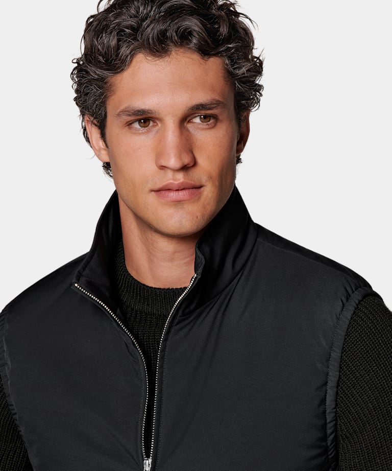 Light Padded Zip Vest