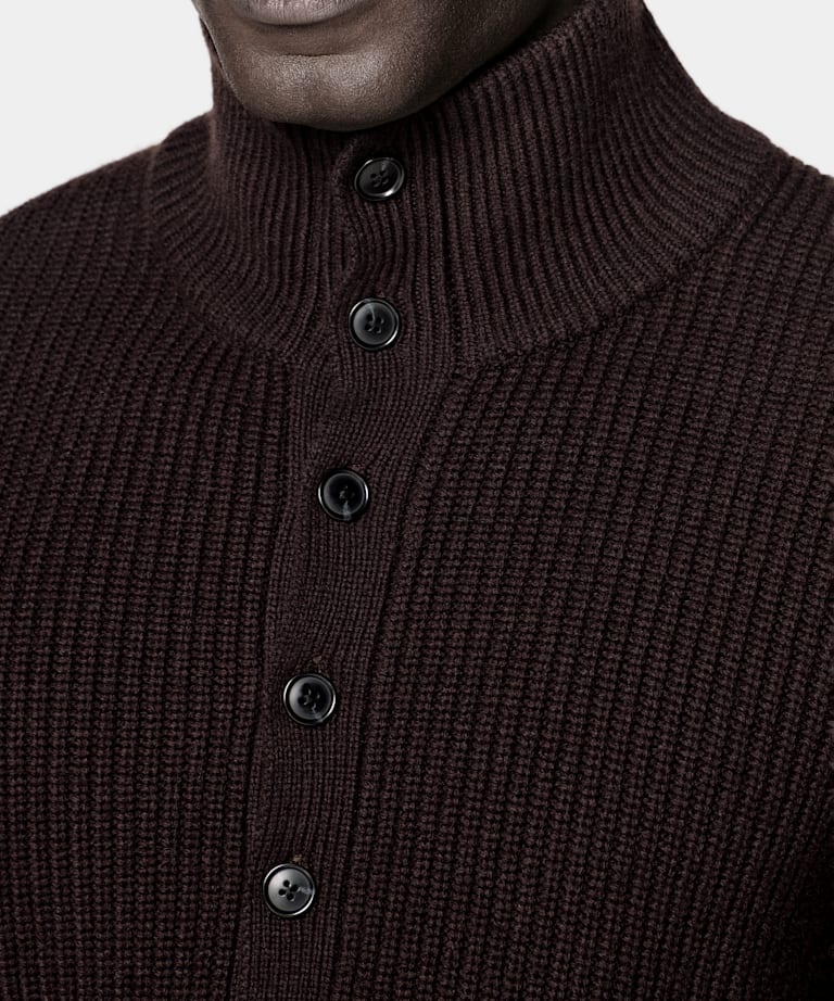 Long Sleeve Funnel-Neck
