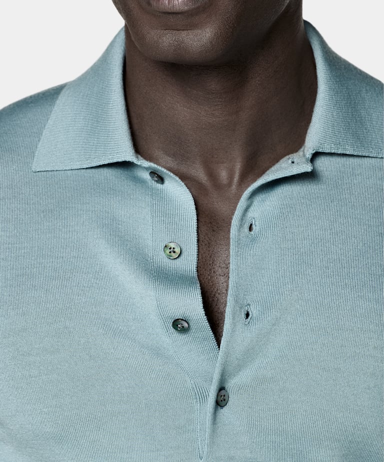 Long Sleeve Polo