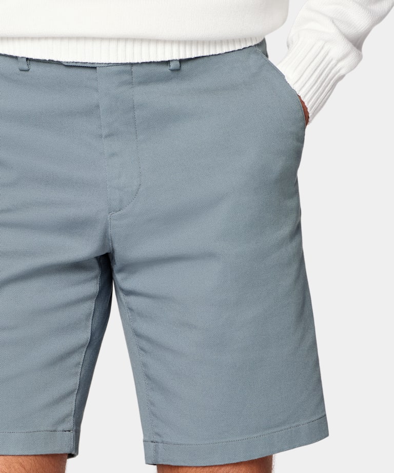 Slim Leg Chino Shorts