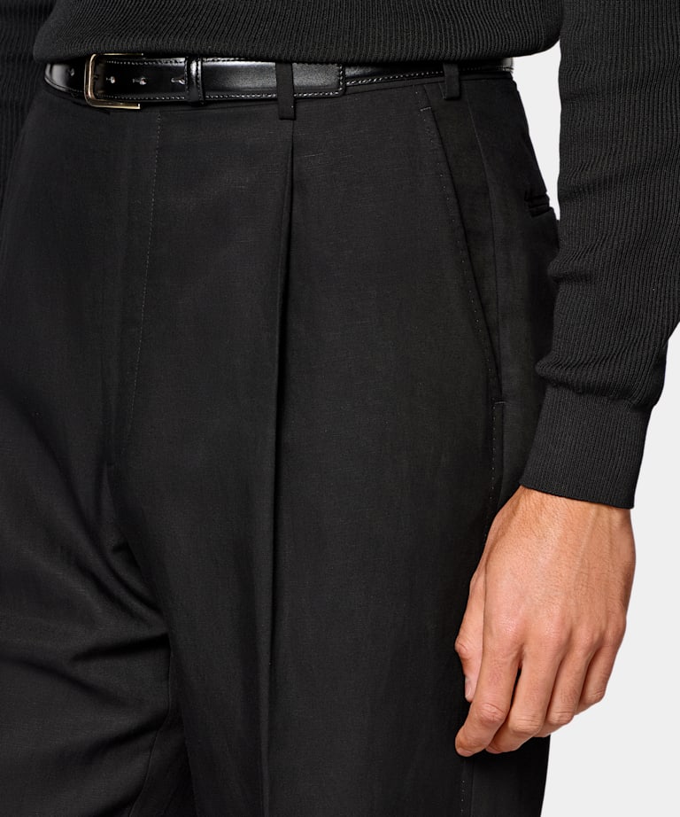 Wide Leg Straight Pants