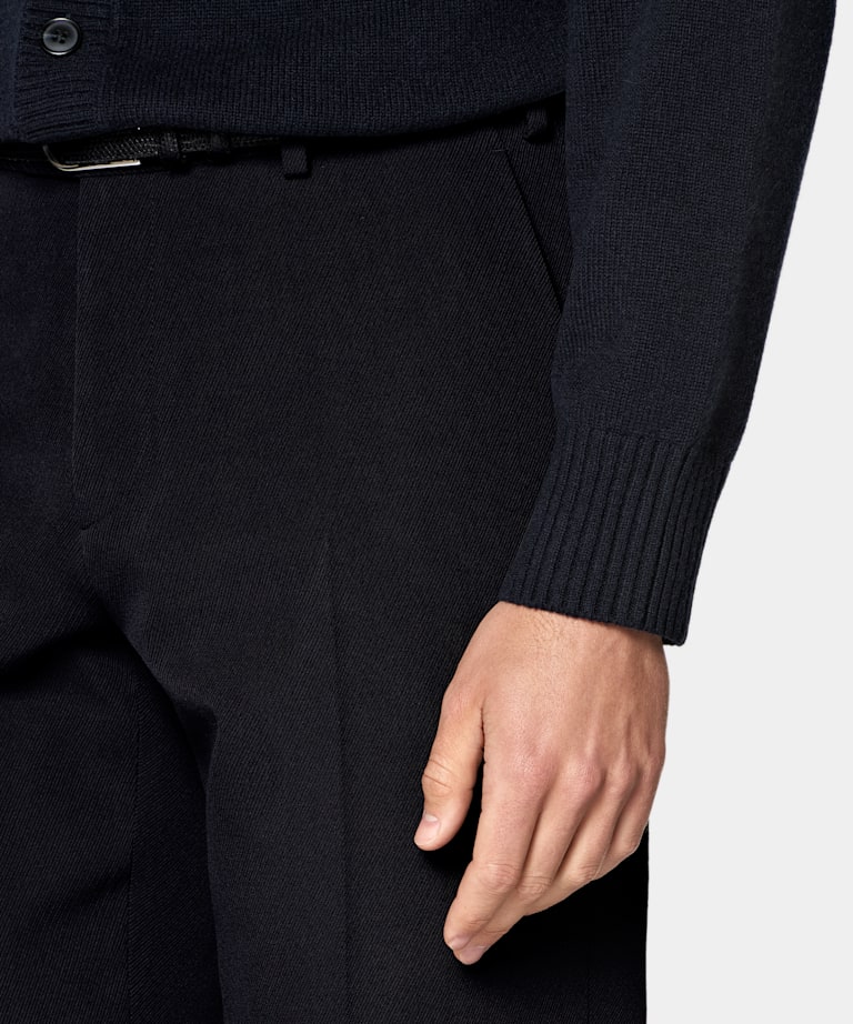 Straight Leg Suit Pants