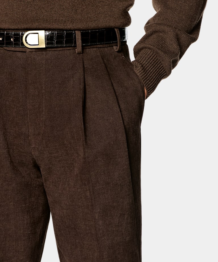 Wide Leg Chinos