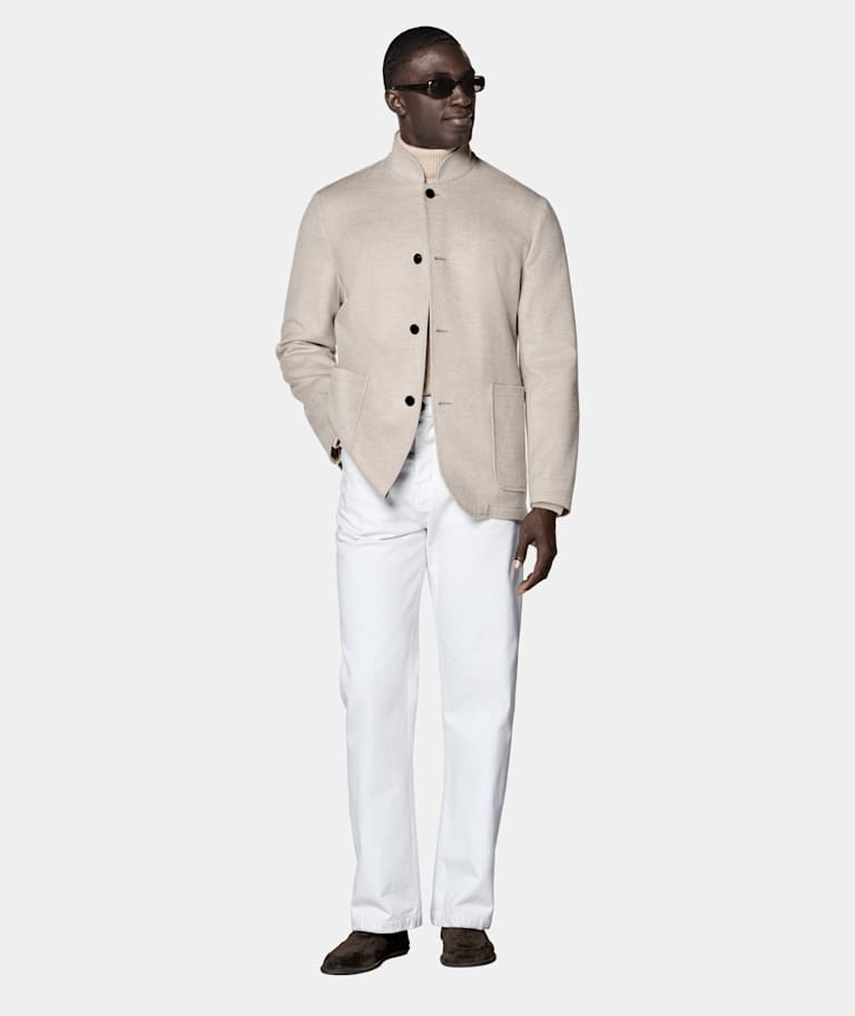 Relaxed Fit Shirt-Jacket