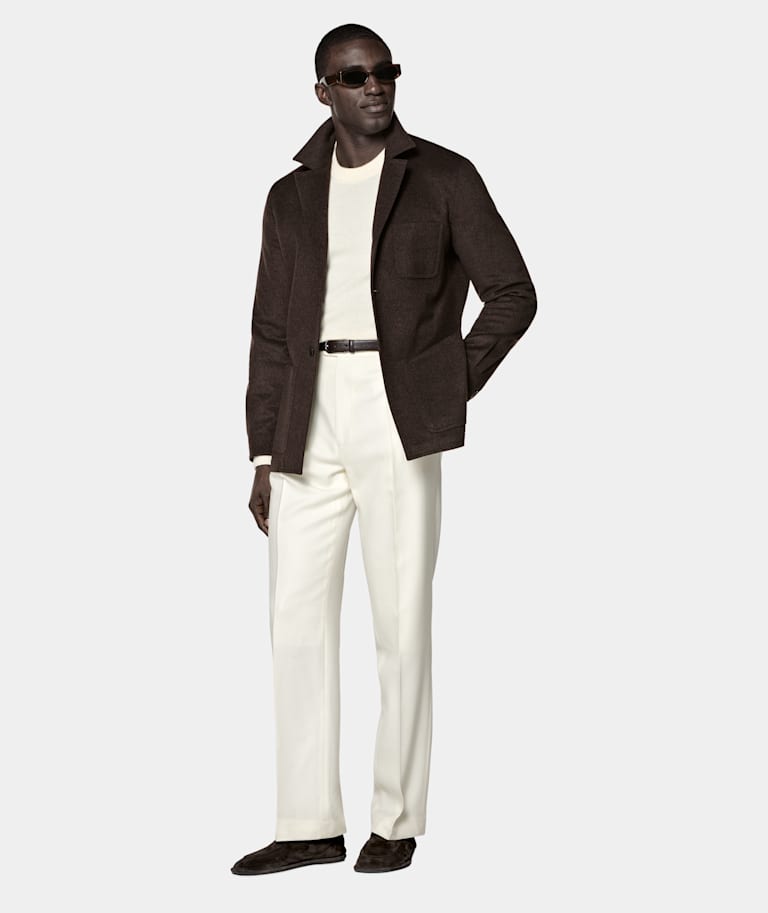 Relaxed Fit Shirt-Jacket