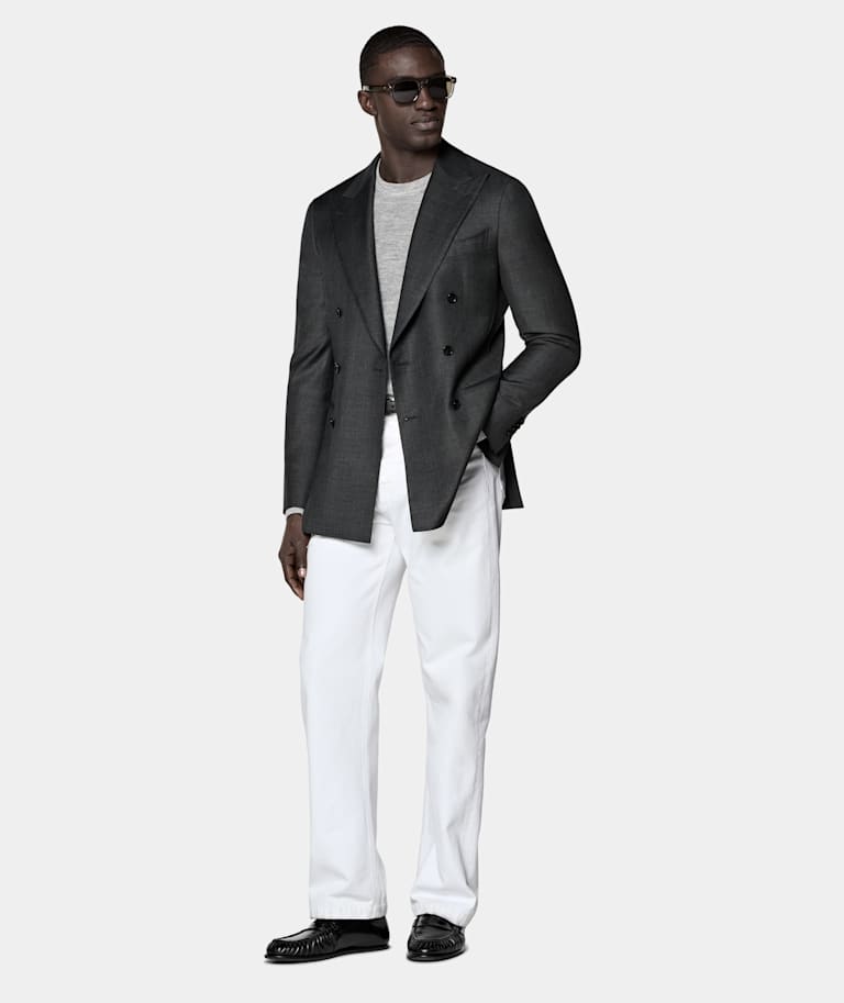 Tailored Fit Havana Suit Jacket