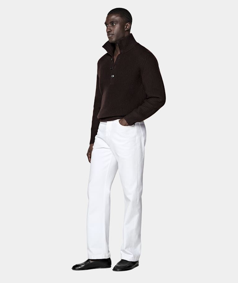 Long Sleeve Funnel-Neck